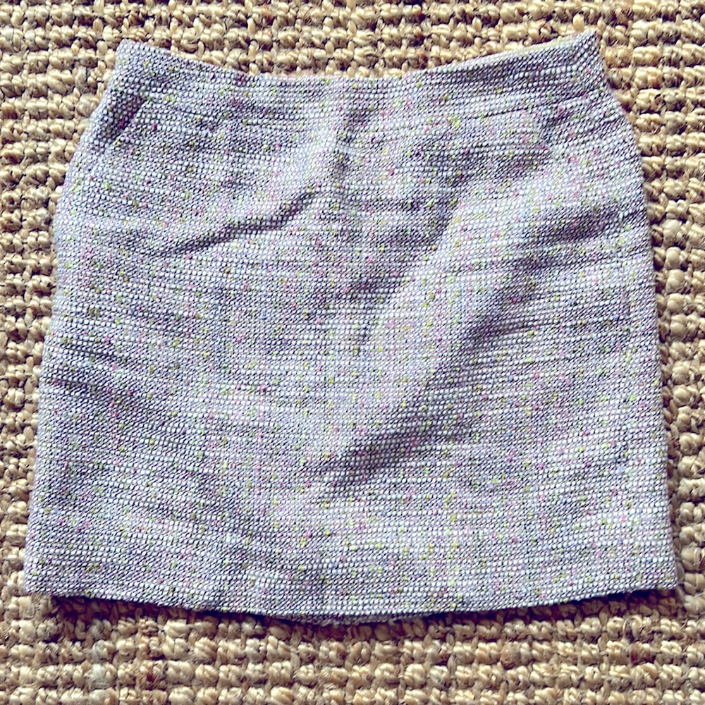 Jcrew tweed skirt. Size 0